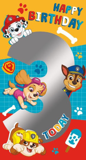 Picture of PAW PATROL 3 TODAY CARD